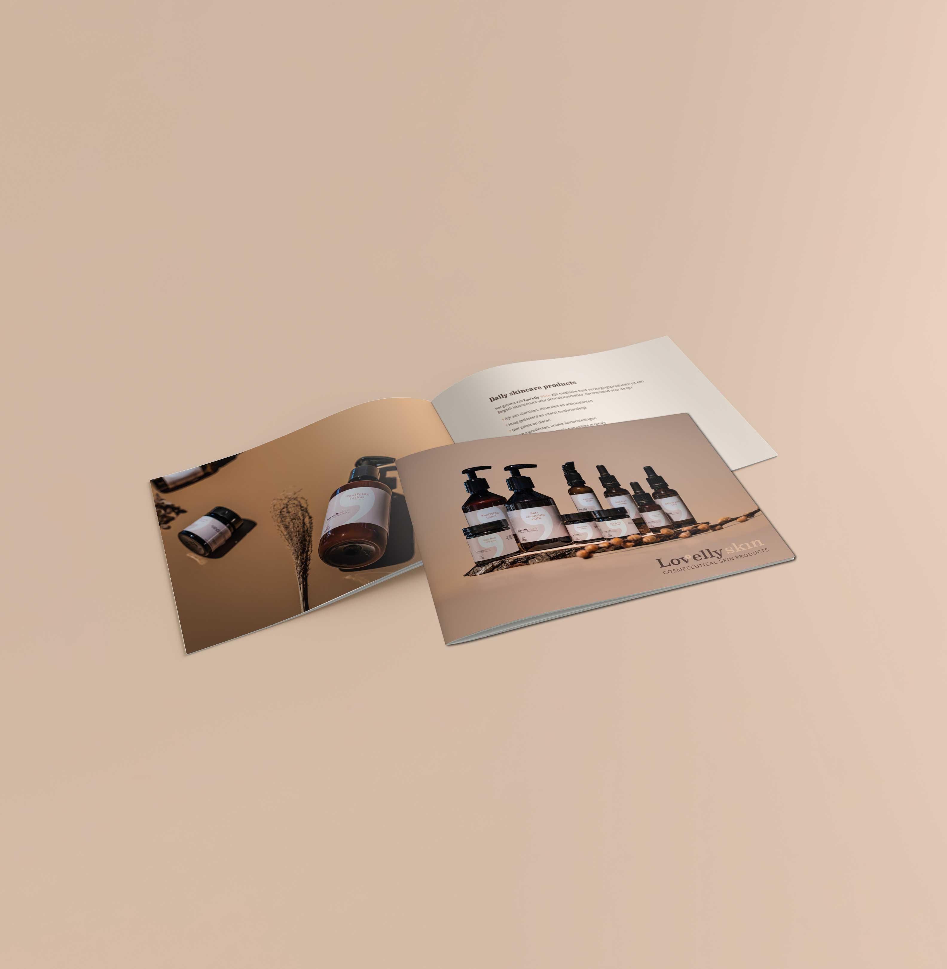 Lov\'elly Skin brochure Ontdek onze skincare producten in onze brochure